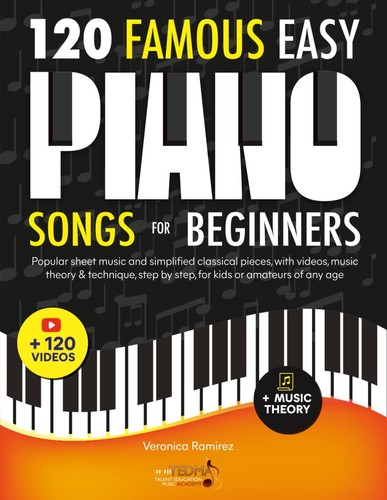120 famous easy - easy, piano