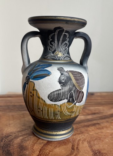 Vintage hand painted greek - vintage,