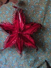 Vintage 80s Foil Christmas Decorations