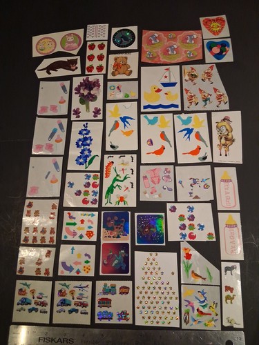 Vintage sticker lot sandylion - vintage,