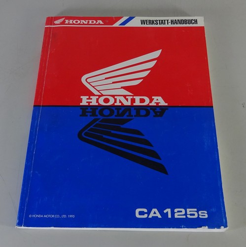 Workshop manual honda 125 - honda, ca