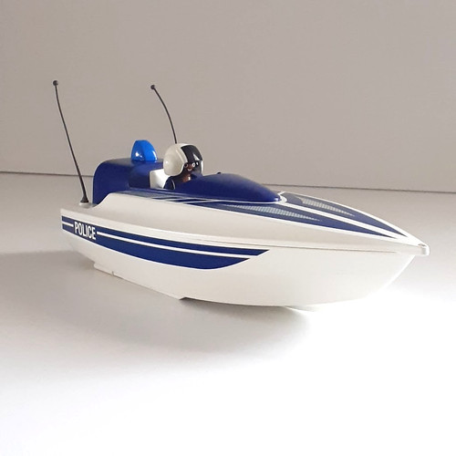 Playmobil police speedboat - playmobil,
