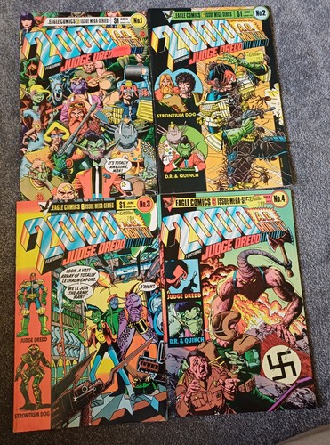 Eagle comics 2000ad - 4x, :