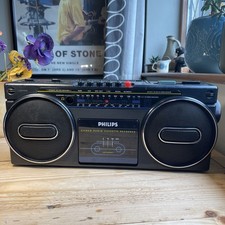 Vintage 1980s boombox - boombox, philips