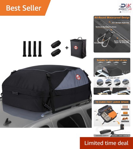 Soft roof bag cubic feet - soft,