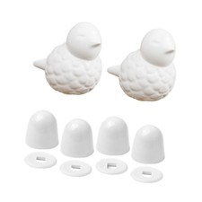 2Pcs Toilet Bolt Covers