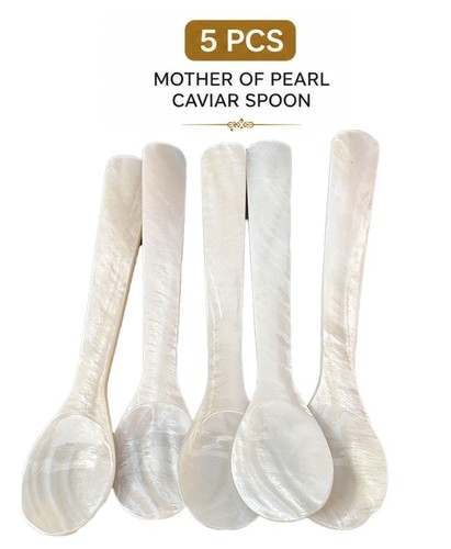 13cm caviar spoon - spoon, natural