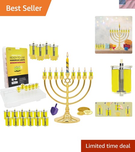 Hanukkah pre filled natural - pre-filled,