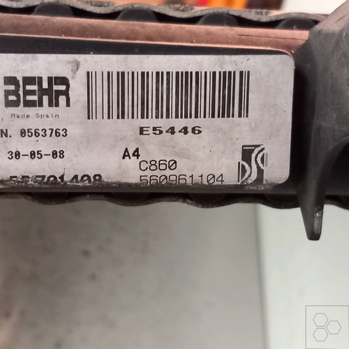 Radiator opel corsa van - corsa,