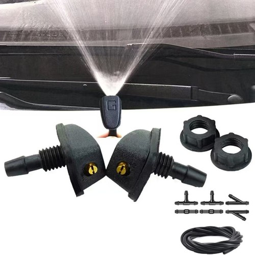 Car fan shaped spray wiper - car, fan-shaped