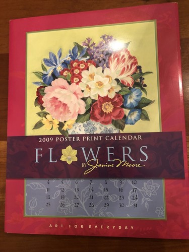 2009 flowers calendar - 2009,