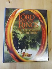 Lord Of The Rings Fellowship Of The Ring Official Topps Binder US Edition