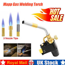 Gas Torch Mapp Gas Blow Torch Map Propane Gas Solderding Brazing Plumber Tool UK