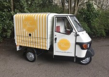 Piaggio Ape Ice Cream And Prosecco Van