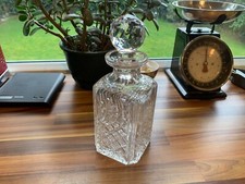Signed Stuart Crystal Decanter excellent condition. Possibly Shaftesbury pattern