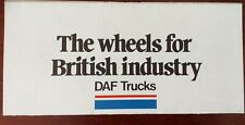 Daf Trucks model Range sales