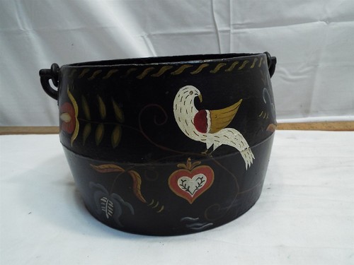 Vintage tole painted marietta - tole,