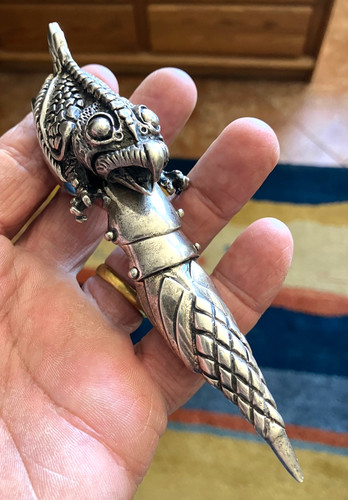 Gothic sterling silver dragon - gothic,