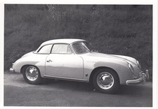 PORSCHE TYP 356 A CARRERA HARDTOP ORIGINAL PERIOD PRESS PHOTO FOTO ROAD CAR