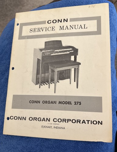Conn organ service manual - conn,