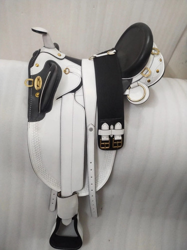 White leather australian - white, stock