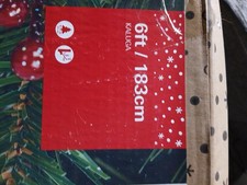 6ft Garland for Christmas Tree Decorative Pine Cones Wreath