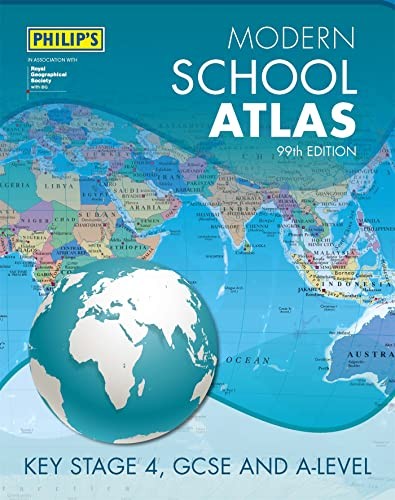 Philip modern school atlas - modern,