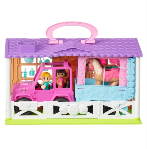 Interactive pony ranch playset - pony,