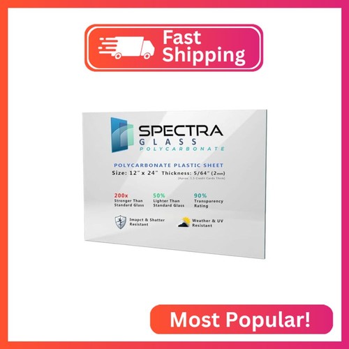 Clear polycarbonate sheet - polycarbonate, 12"