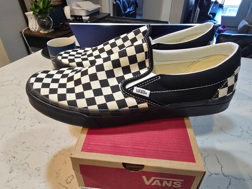 Vans authentic black white - black,