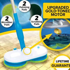 Electric Rechargeable Cordless Floor Cleaner Scrubber Sweeper Polisher Mop Set