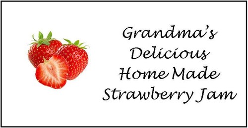 Small personalised jam - personalised,