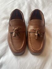 NEXT Tan Tassel Wide Fit (G)