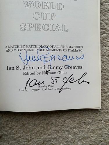 Jimmy greaves and ian - ian, st