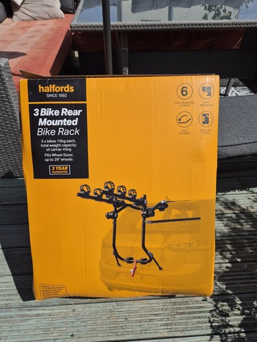 Halfords bike rear mounted - 3,