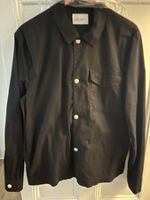 Albam Black Overshirt Men's