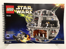 LEGO Star Wars: Death Star (75159) with instruction book, and some minifigures, 