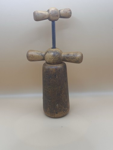 Antique french wooden wine - french,