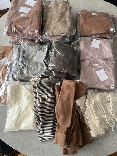 Pcs new baby clothing lot - 90+,