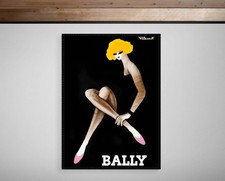 Vintage Bally Shoes Poster