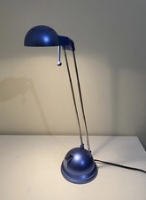 Desk Lamp Halogen Telescopic Extendable Lamp Purple Retro