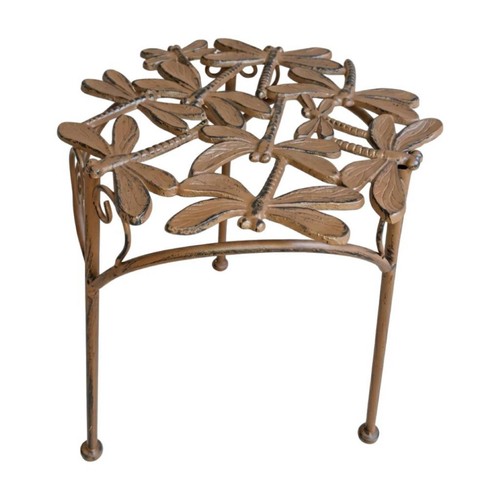 Dragonfly stool cast iron - cast,