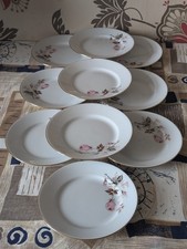Royal Limoges Porcelaine Tea Plates X 10(15 cm)