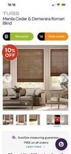 BRAND NEW Blinds2Go jute and