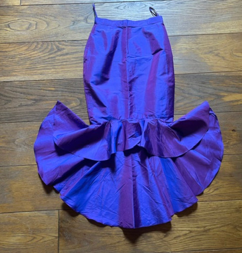 Thai raw silk waterfall - silk, skirt