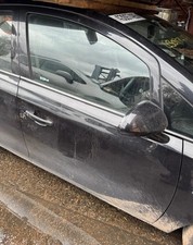 VAUXHALL CORSA E 2015 - 2019 O/S/R DRIVERS SIDE REAR DOOR COLOUR BLACK 