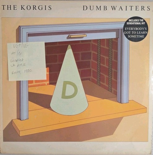 The korgis dumb waiters vinyl - dumb,
