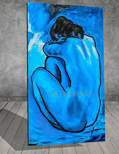 Pablo picasso blue woman - pablo,