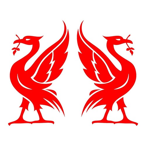 Liver bird stickers - 2,