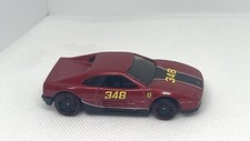 Hot Wheels 1990 base red Ferrari - 348 - t Mattel Inc Thailand great condition